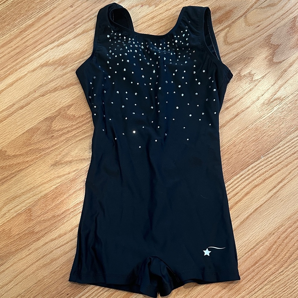 Black Destira Radiance Unitard
